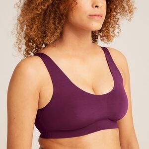Knix Deep Purple Seamless Bra